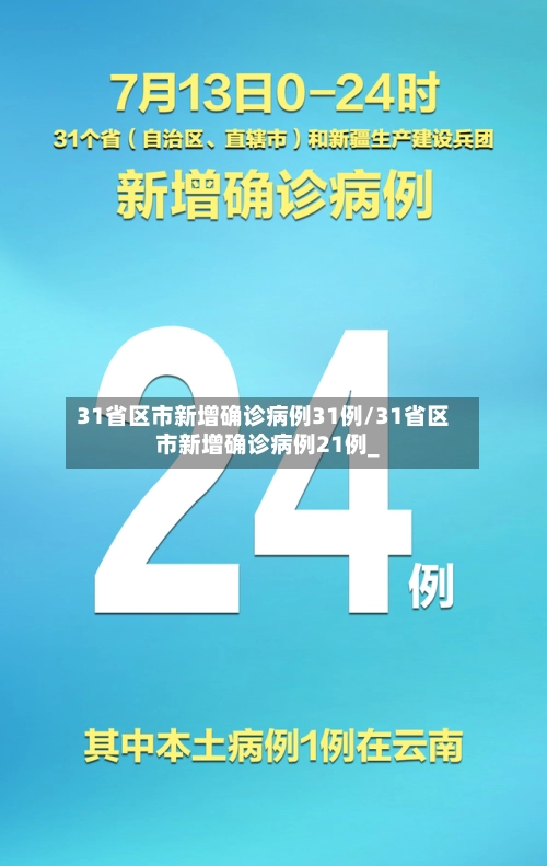 31省区市新增确诊病例31例/31省区市新增确诊病例21例_-第1张图片