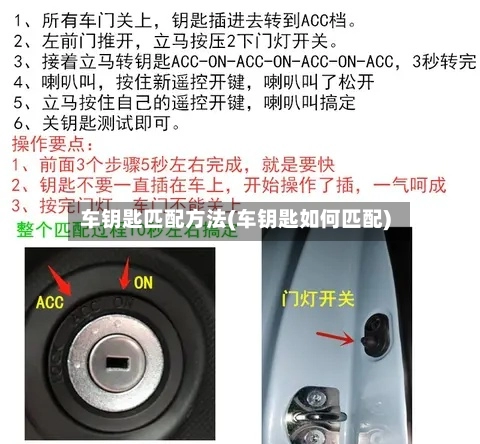 车钥匙匹配方法(车钥匙如何匹配)-第1张图片