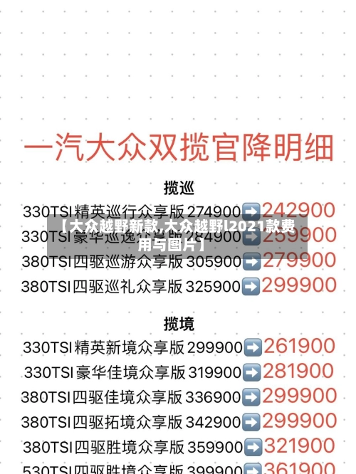 【大众越野新款,大众越野l2021款费用与图片】-第1张图片