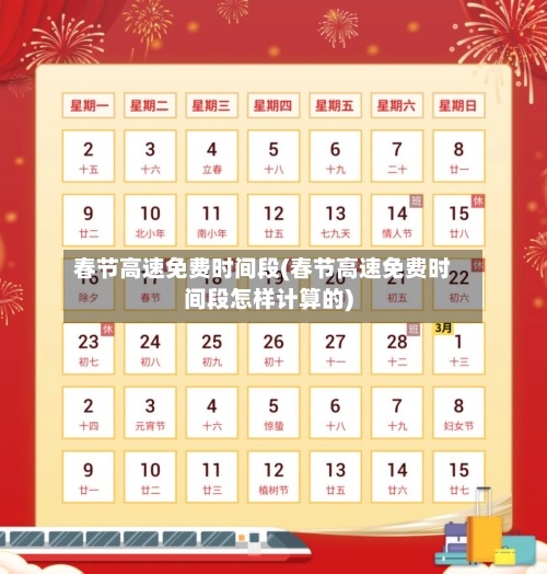 春节高速免费时间段(春节高速免费时间段怎样计算的)-第1张图片