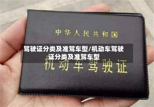 驾驶证分类及准驾车型/机动车驾驶证分类及准驾车型-第1张图片