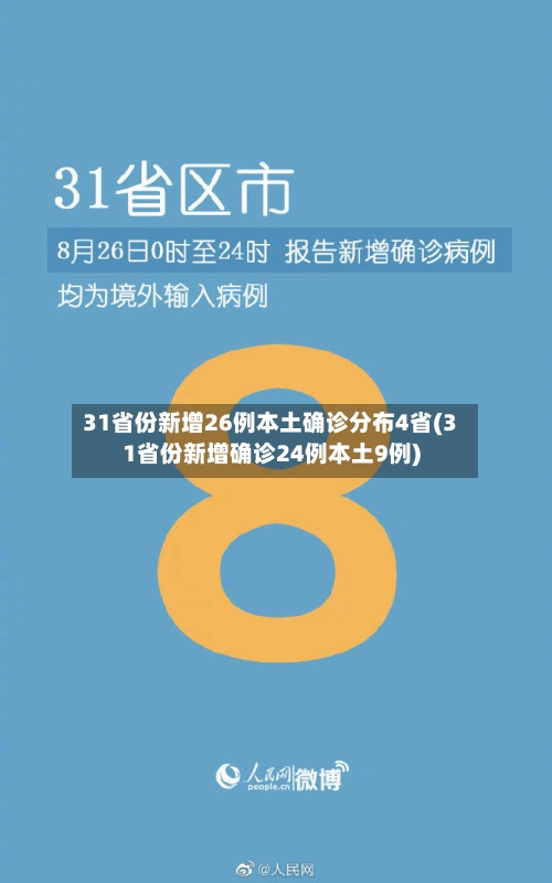 31省份新增26例本土确诊分布4省(31省份新增确诊24例本土9例)-第1张图片