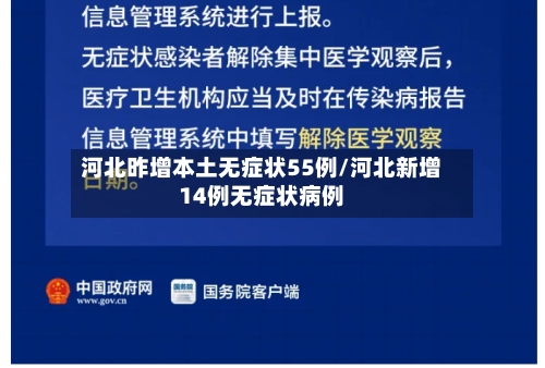 河北昨增本土无症状55例/河北新增14例无症状病例-第1张图片