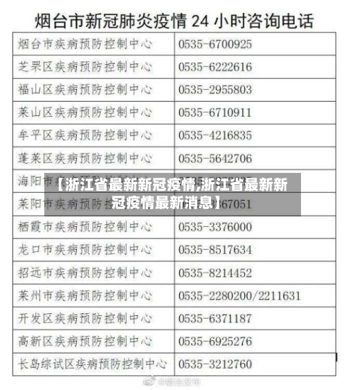 【浙江省最新新冠疫情,浙江省最新新冠疫情最新消息】-第3张图片