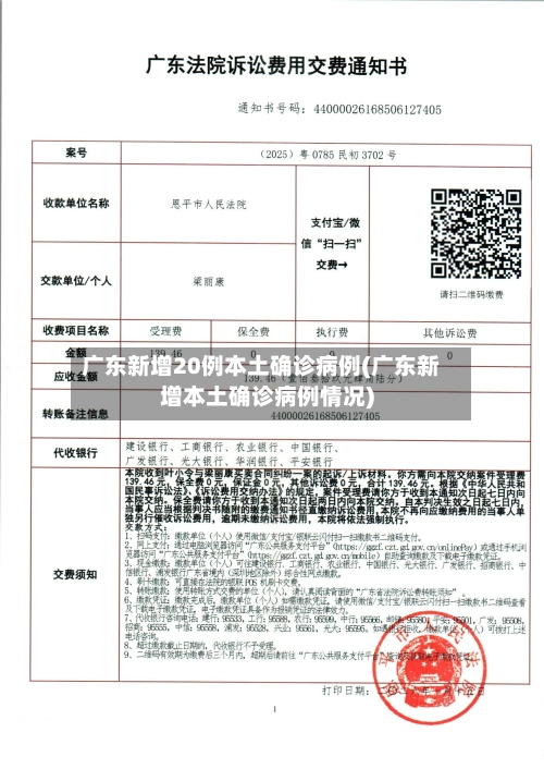 广东新增20例本土确诊病例(广东新增本土确诊病例情况)-第1张图片