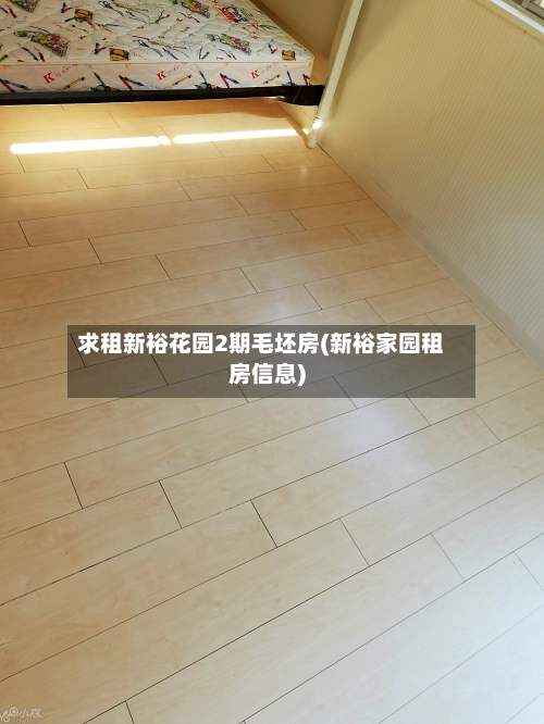 求租新裕花园2期毛坯房(新裕家园租房信息)-第1张图片