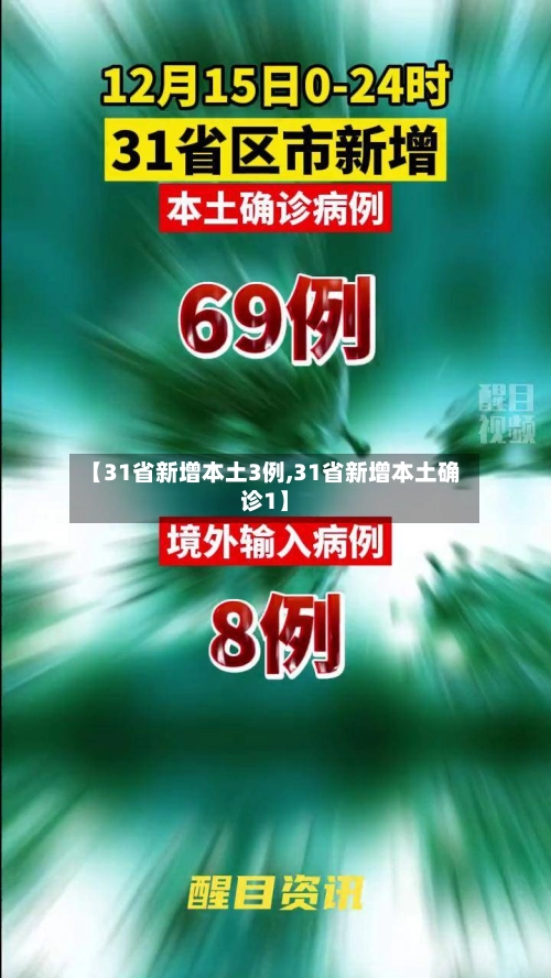 【31省新增本土3例,31省新增本土确诊1】-第1张图片