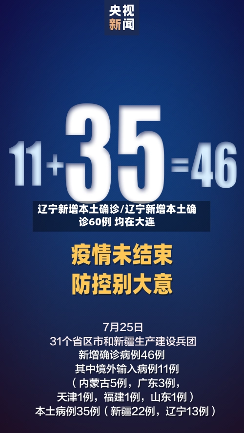 辽宁新增本土确诊/辽宁新增本土确诊60例 均在大连-第3张图片