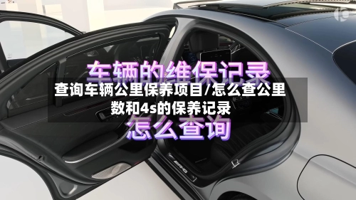 查询车辆公里保养项目/怎么查公里数和4s的保养记录-第2张图片