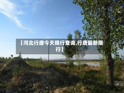 【河北行唐今天限行查询,行唐最新限行】-第1张图片
