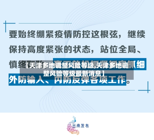 【天津多地调整风险等级,天津多地调整风险等级最新消息】-第1张图片