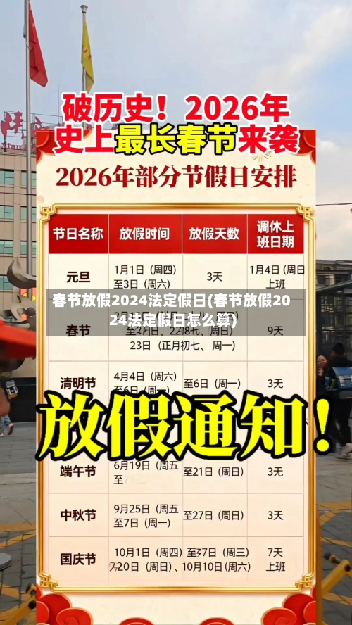 春节放假2024法定假日(春节放假2024法定假日怎么算)-第1张图片