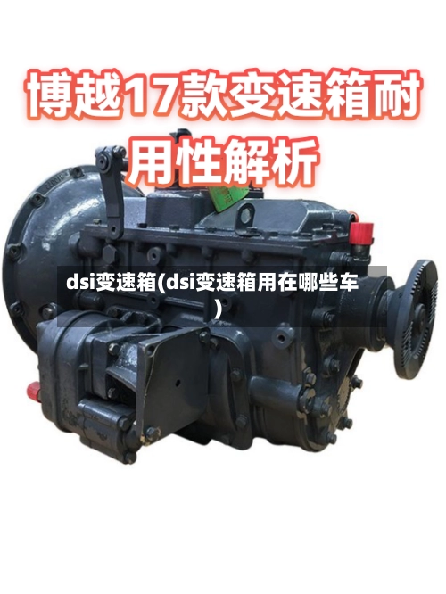 dsi变速箱(dsi变速箱用在哪些车)-第1张图片