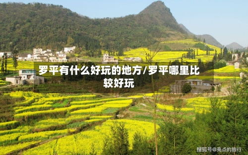 罗平有什么好玩的地方/罗平哪里比较好玩-第1张图片