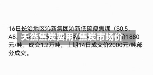 天然焦炭费用/焦炭市场价-第2张图片