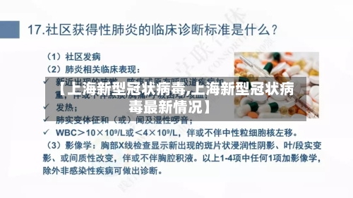 【上海新型冠状病毒,上海新型冠状病毒最新情况】-第1张图片