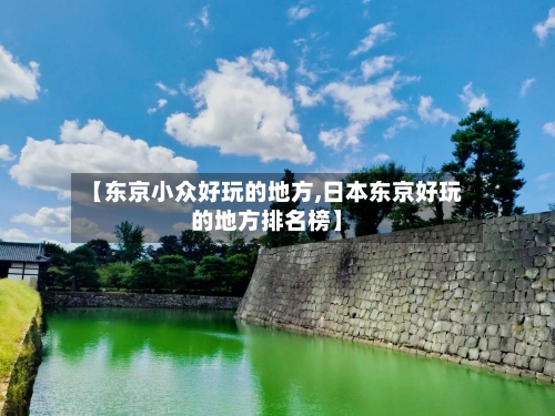 【东京小众好玩的地方,日本东京好玩的地方排名榜】-第1张图片