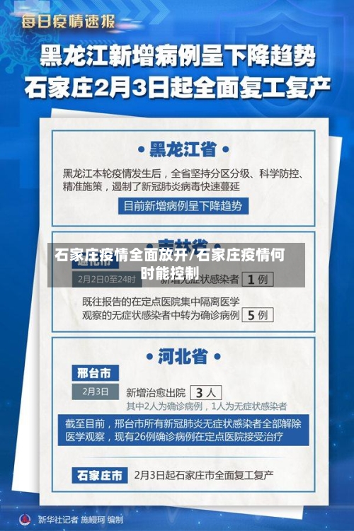 石家庄疫情全面放开/石家庄疫情何时能控制