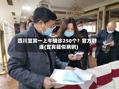 四川宜宾一上午确诊250个？官方辟谣(宜宾疑似病例)