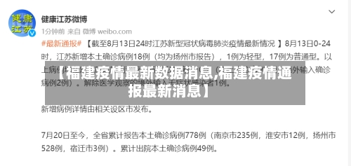 【福建疫情最新数据消息,福建疫情通报最新消息】-第3张图片